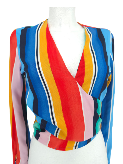 zavinovací top STRADIVARIUS