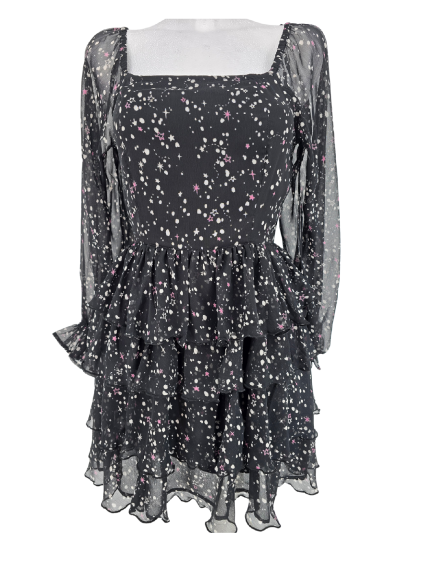 volánové šaty MISS SELFRIDGE