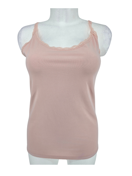 růžové bavlněné tílko MARKS & SPENCER