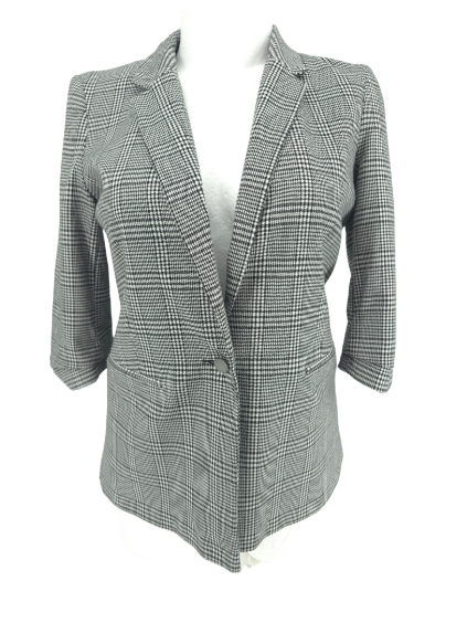 černobílé sako MISS SELFRIDGE