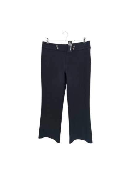 pružné černé kalhoty GEORGE uk 16 - 44