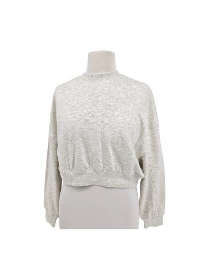 krátká šedá mikina  H&M  vel. M  - 38/40