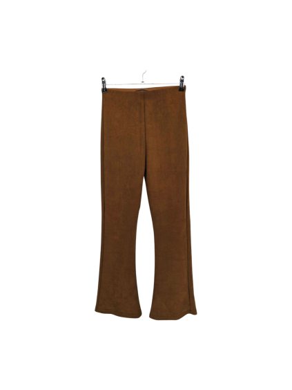 hnědé kalhoty do zvonu TRENDYOL vel. S - 36/38