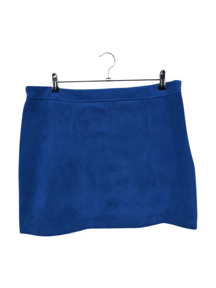 modrá sametová sukně PRIMARK  uk18 - 44/46