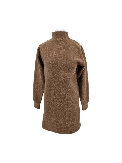 hnědé teplé šaty PEP&CO  uk 8/10 - 36/38