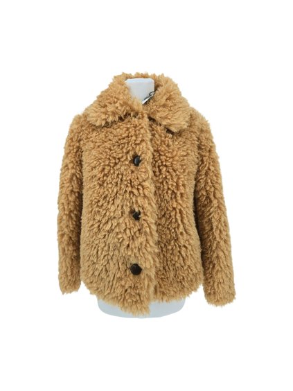 chlupatý krátký kabát  PRIMARK