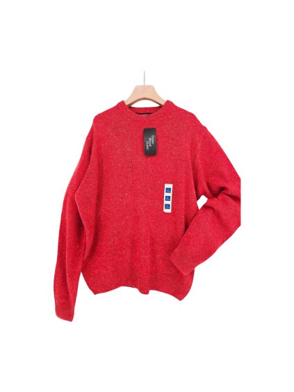 červený pánský svetr CEDAR WOOD STATE