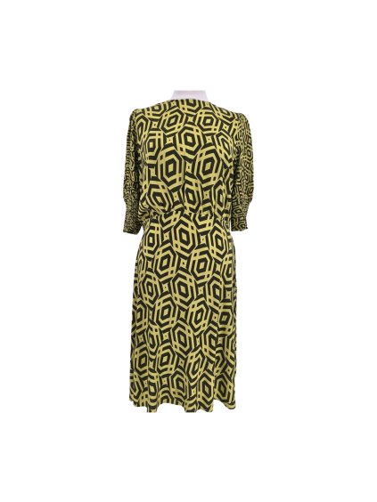 šaty s nařasenými rukávy  NEXT