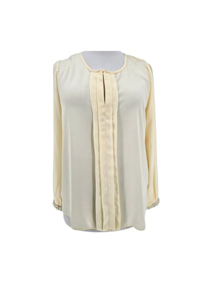 krémová halenka s korálky RED HERRING