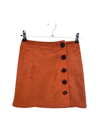 skořicová sametová sukně  PRIMARK