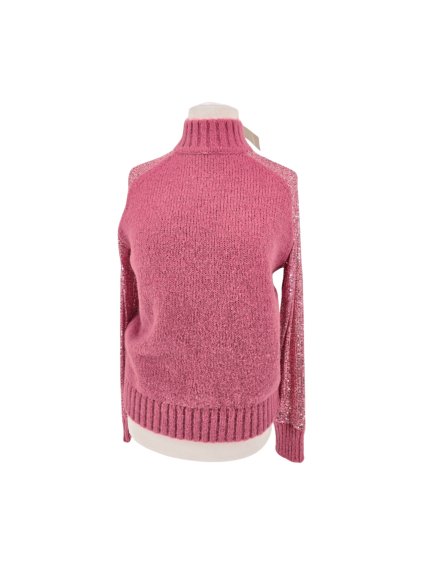 růžový svetr s flitry RIVER ISLAND