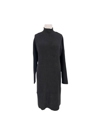 černé dlouhé pletené šaty  TU  WOMAN