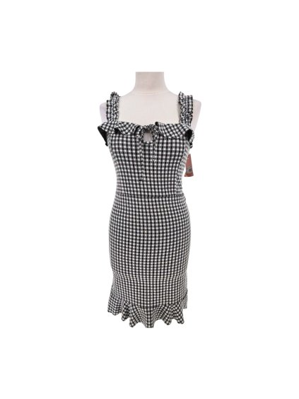 kostkované šaty  MISSGUIDED