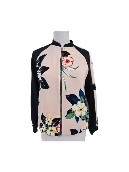 lehčí květovaná bunda  ZARA