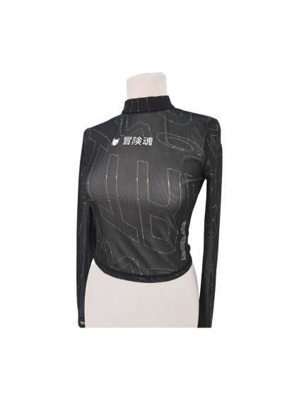 pružný crop top SUPERDRY