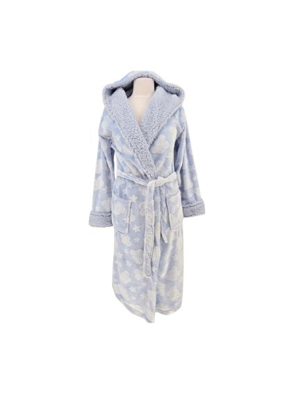 modrý měkoučký župan  GEORGE