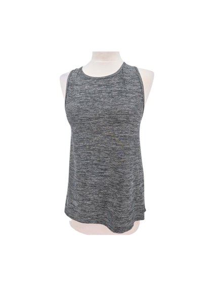 šedé sportovní tílko NEW LOOK