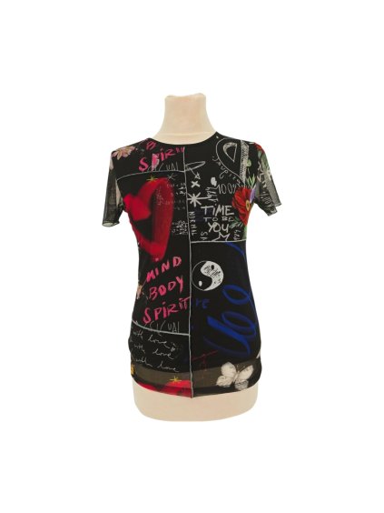pružný top DESIGUAL vel. S
