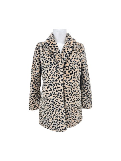 umělý kožíšek se zvířecím vzorem  PEACOCKS