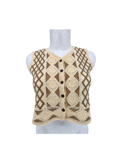 háčkovaná vestička