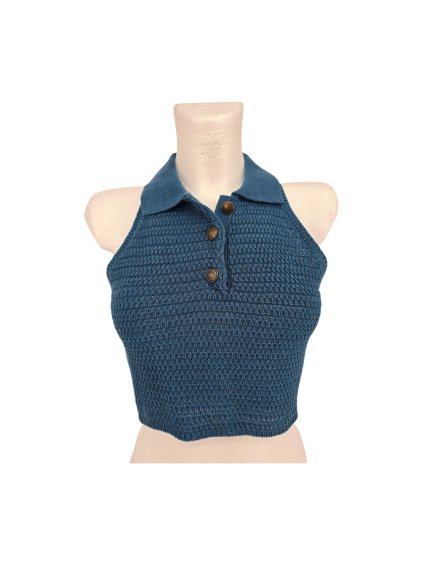 pletený topík ZARA