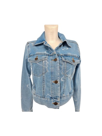 džínová bundička  HOLLISTER