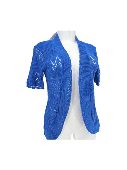 modrý kardigan BINA