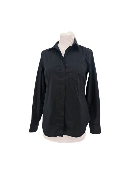 basic černá košile H&M vel. 38