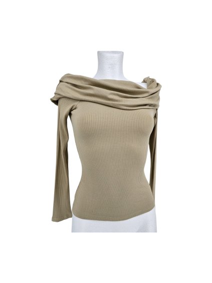 béžový top TOPSHOP