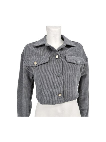 lehčí manšestrová bundička  SHEIN