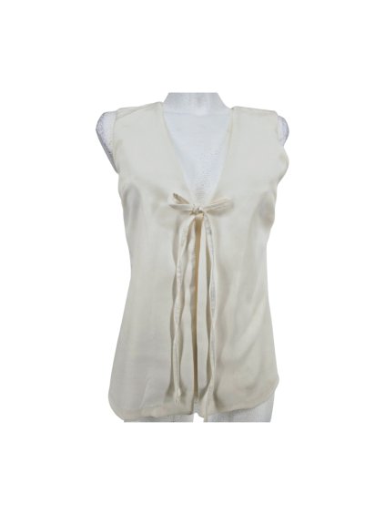 bílá vesta  BOOHOO