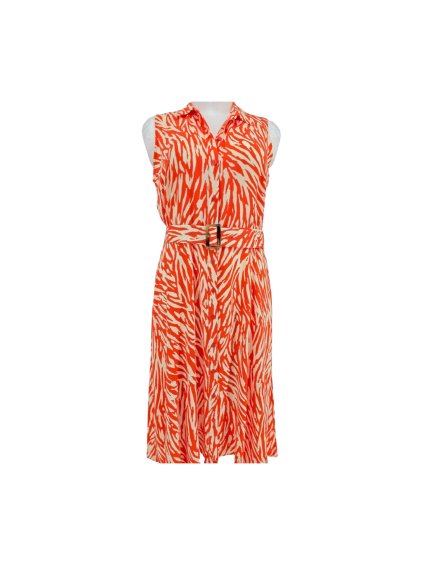 delší šaty s páskem  F&F