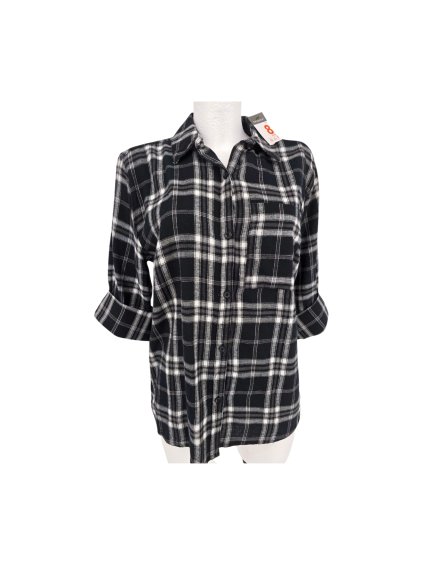 černobílá košile PRIMARK