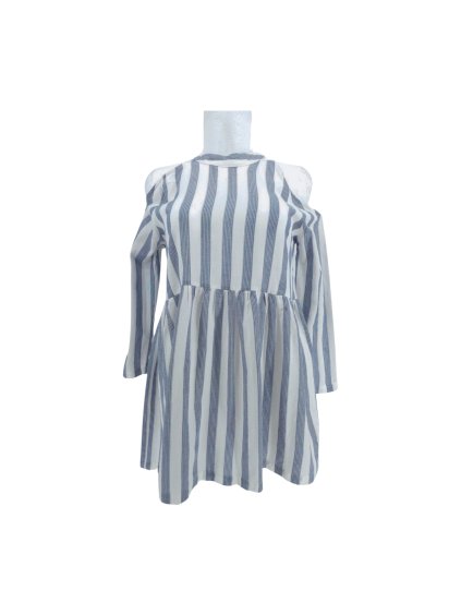 modro bílé šaty ASOS