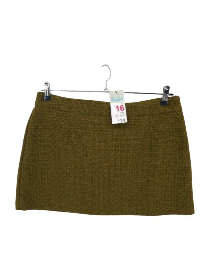 olivová mini sukně PRIMARK