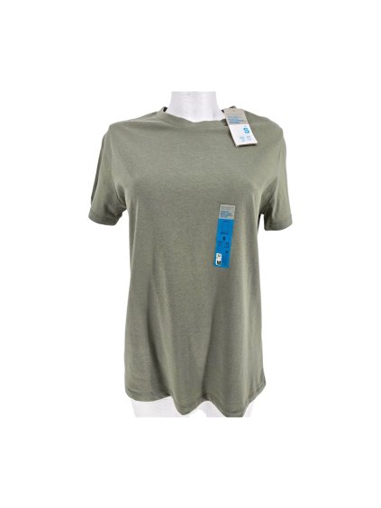 khaki bavlněné tričko PRIMARK