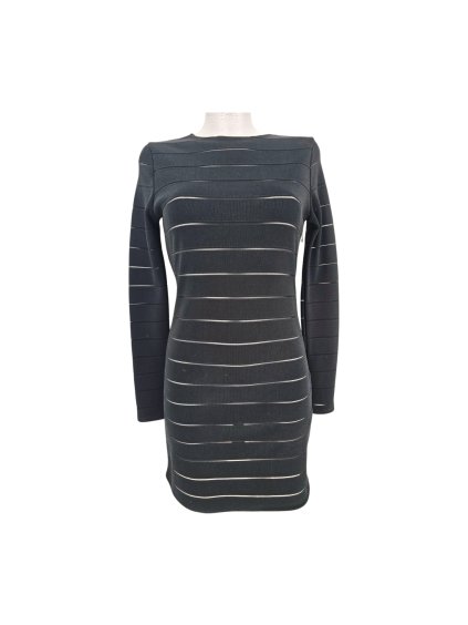 pružné černé šaty  TOPSHOP