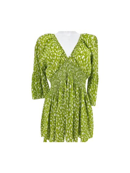 lehčí zelené šaty BLUE VANILLA