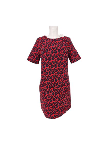 modročervené šaty NEXT