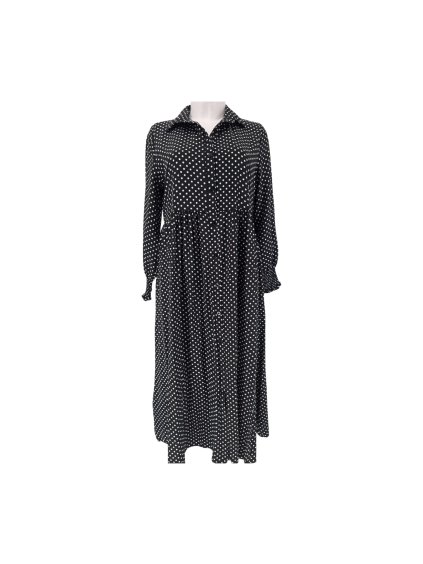 puntíkaté delší šaty SHEIN