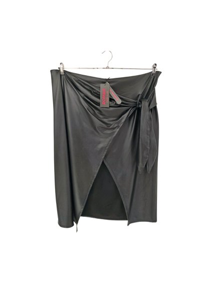 zavinovací koženková sukně  ROMWE