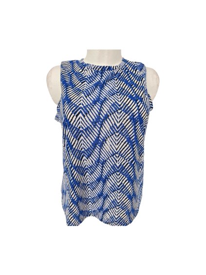 modro bílý top MARKS & SPENCER