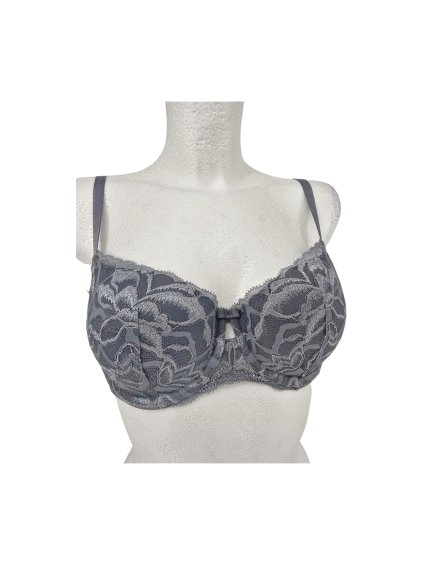 šedá krajková podprsenka  MARKS & SPENCER
