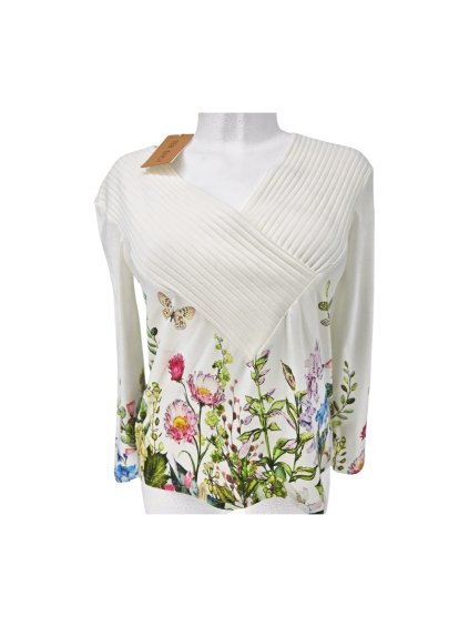 květovaný top  TENDENCY