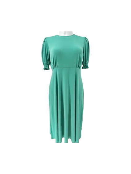 zelené delší šaty  FINERY