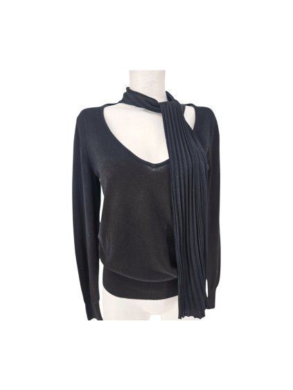 svetřík s šálem MARKS & SPENCER