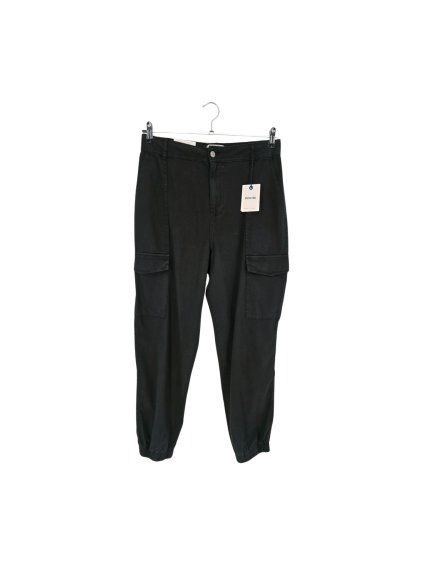 černé cargo kalhoty  NEW LOOK DENIM