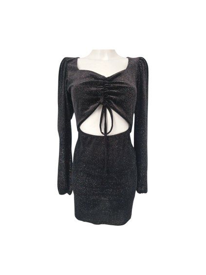 sametové šaty I SAW IT FIRST