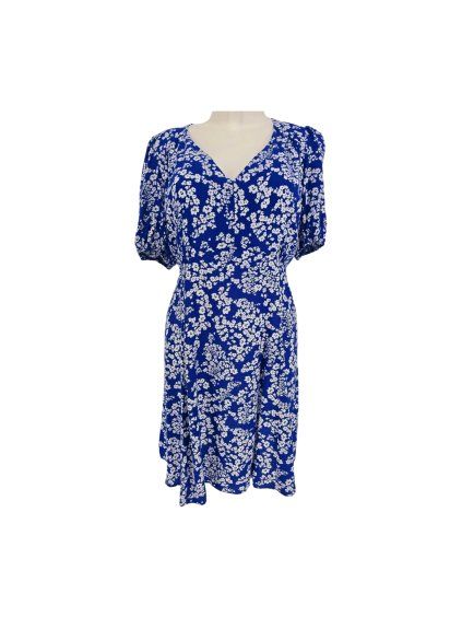 modro bílé šaty GEORGE