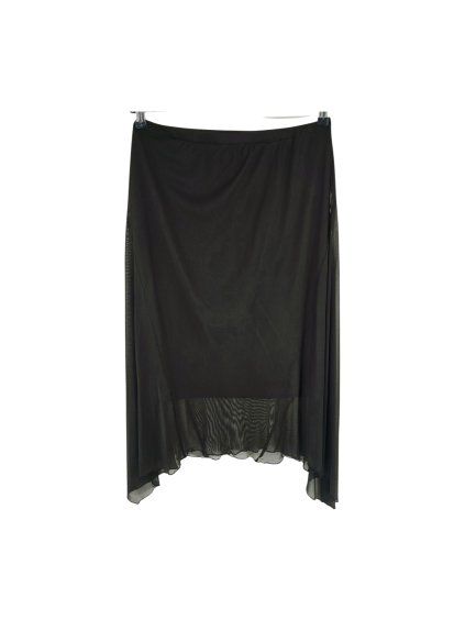 černá midi sukně RITA ORA od PRIMARK